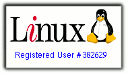 Image: Linux Counter - Registered User number 382629 - http://counter.li.org/